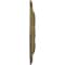 Ekena Millwork Nottingham Medallion (Canopies up to 4 5/8"), 18"OD x 3 1/2"ID x 1 1/2"P, Mississippi Mud Crackle CM18NTMMC - alternate 2